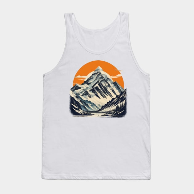 Mount Everest Tank Top by Ruggeri Collection